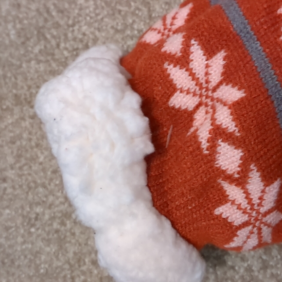 New Sherpa Fleece Holiday Socks - Picture 2 of 3